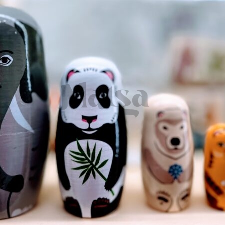 Матрьошка Животни от джунглата 2